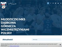 Tablet Screenshot of mks.dabrowa.pl