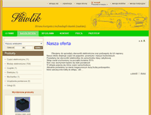 Tablet Screenshot of elektronika.dabrowa.pl